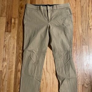Banana Republic SLOAN SLIM HIGH-RISE ANKLE PANT; size 12